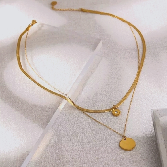 Jewelry - Stylish Roman Numeral Layered Necklace